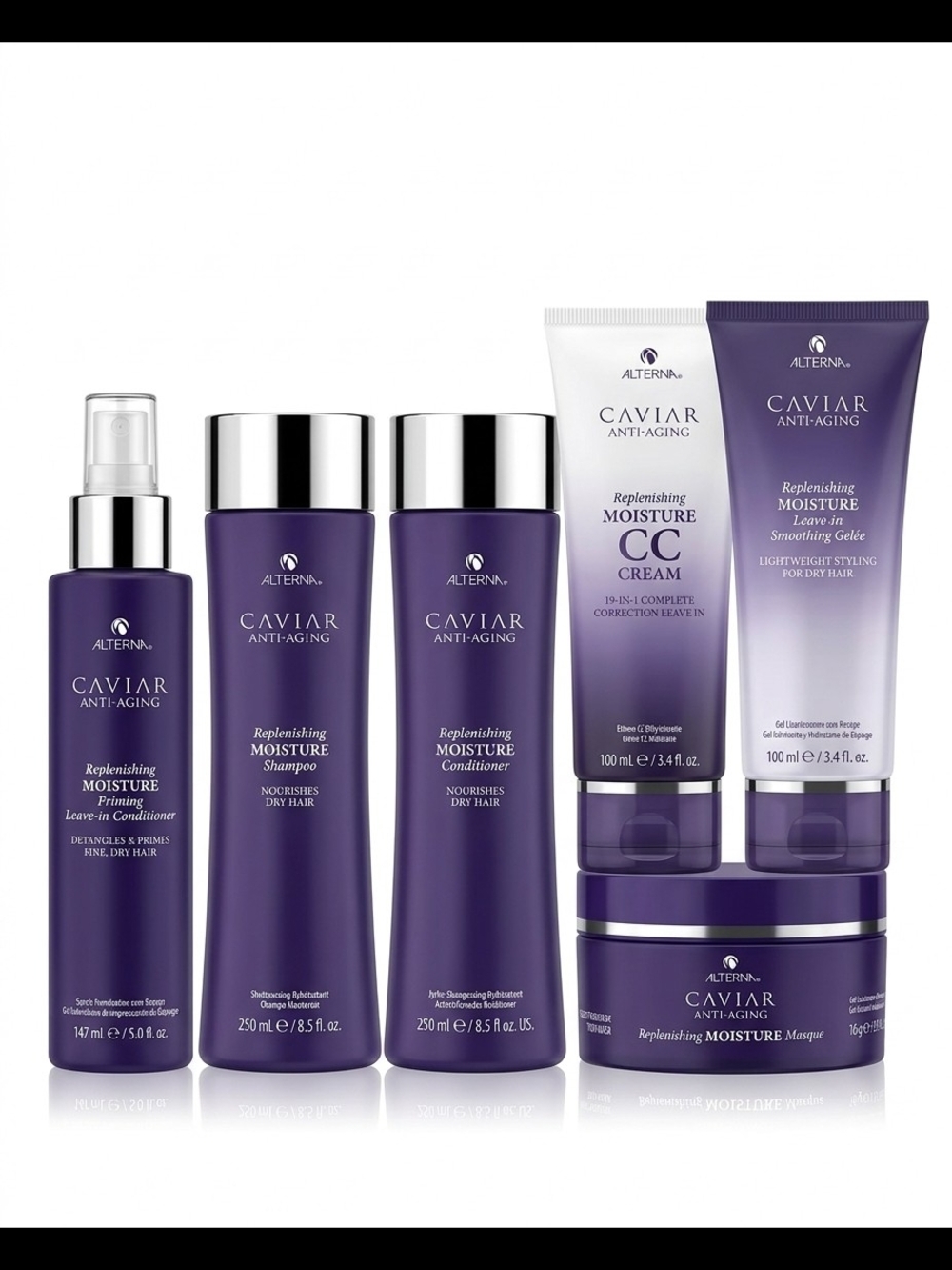 Caviar Anti-Aging Replenishing Moisture Hair Care - Purple